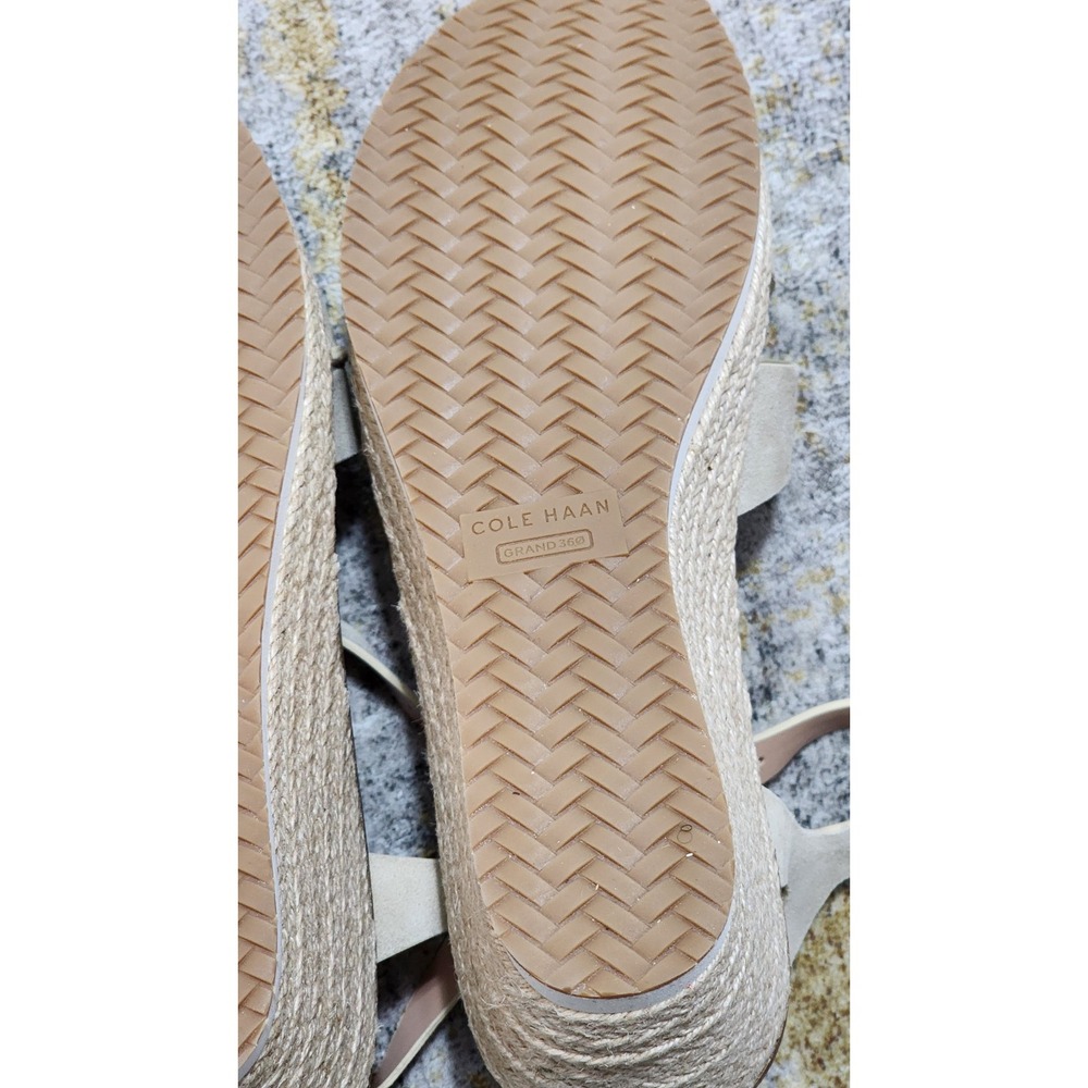 $170 Cole Haan Women's Cloudfeel Asbury Espadrille Wedge Sandals Sz 10B W35869 - Picture 7 of 9